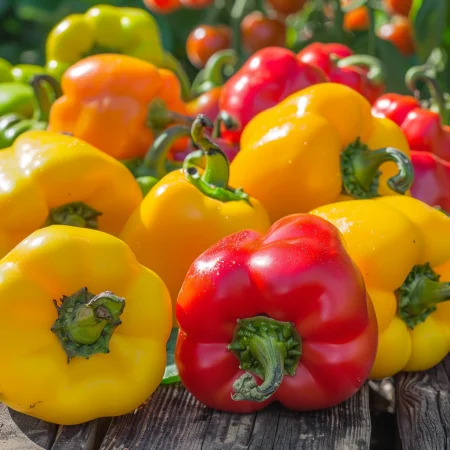 Πιπεριά μπλοκ – πολύχρωμο μείγμα (κόκκινο, κίτρινο, μοβ, πορ..