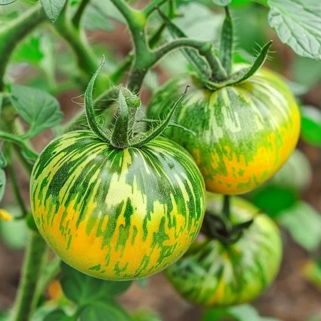 Ντομάτα Πράσινη Ζέμπρα