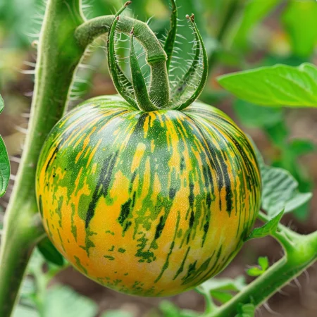 Ντομάτα Πράσινη Ζέμπρα